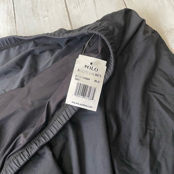 Ralph Lauren Plus Size Beach Club Solid Skirted Swim Bottom black 18 W black - Picture 5 of 5
